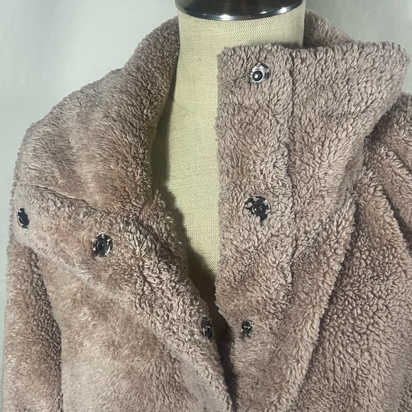 Billabong Warm Times Sherpa Pullover Size Large - Picture 3 of 9